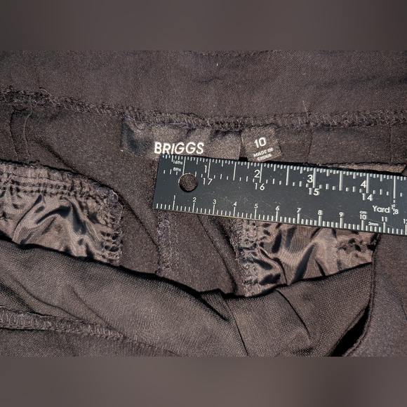 Briggs Capri Black Dress Pants Pre-owned - Picture 6 of 10